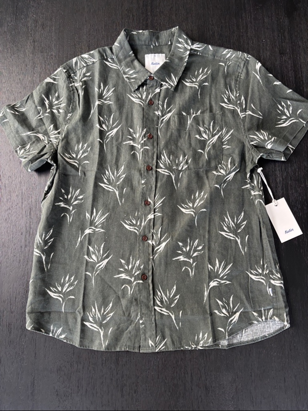 Katin Button Down Shirt nwt